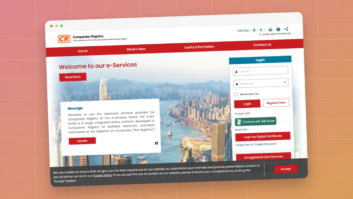 E-registry Hong Kong